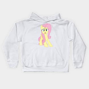 Frightened Fluttershy Kids Hoodie